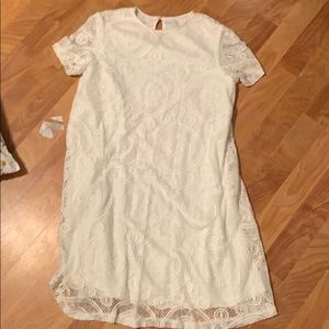 White dress
